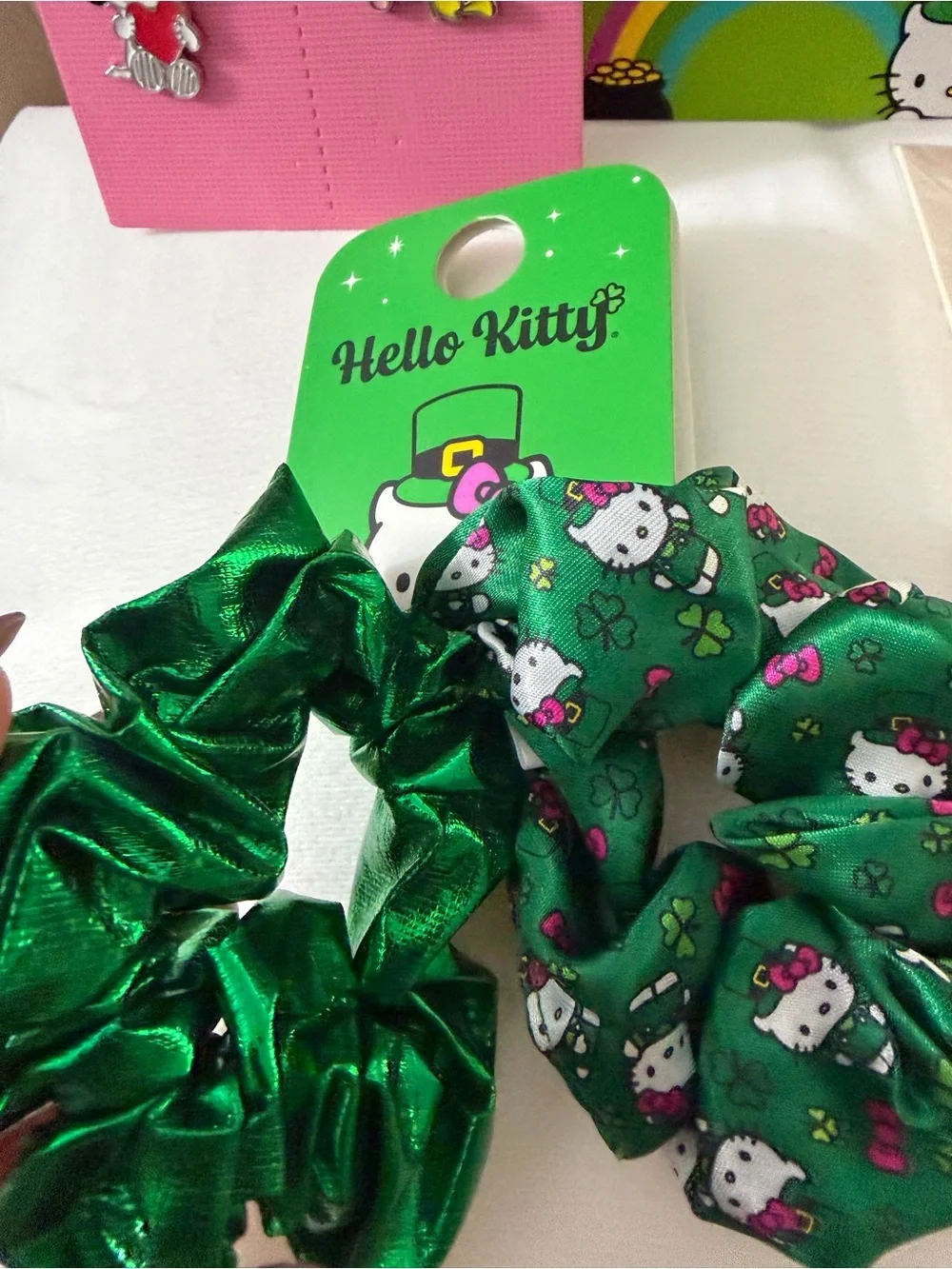 NWT Peanuts BFF Necklaces, Hello Kitty Earrings & Scrunchies and Charm Trio